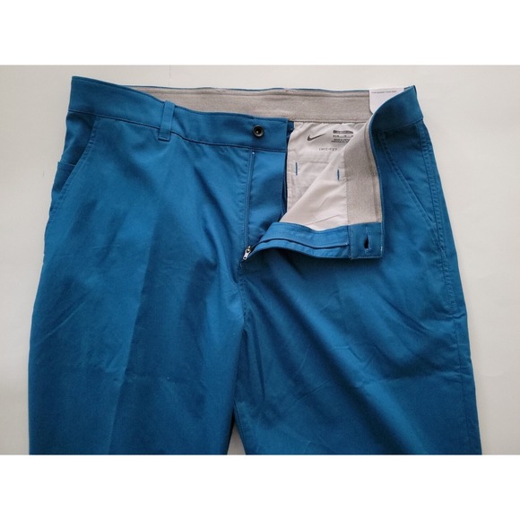 Nike Dri-FIT Repel Slim Fit Golf Pants Teal Blue - Size 38 X 32 DA4130-404 NWT - Picture 4 of 6